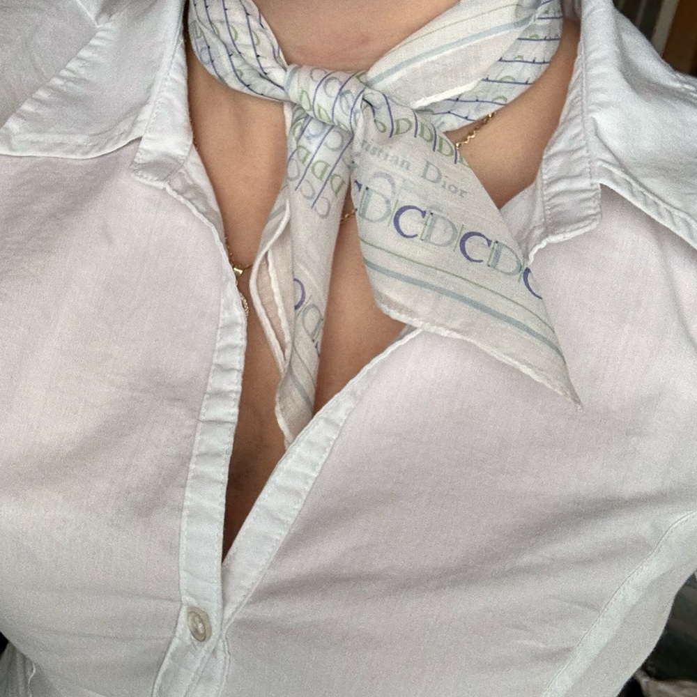 Christian Dior scarf/ handkerchief - Picture 2 of 8